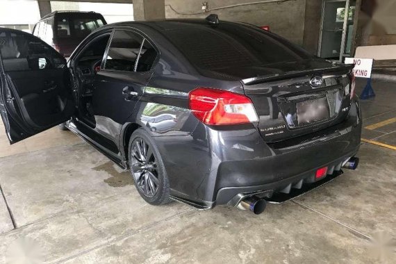2015 Subaru Wrx  - automatic - charcoal gray