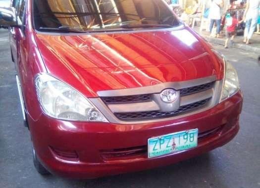 For sale Toyota Innova j 2008 Manual transmission