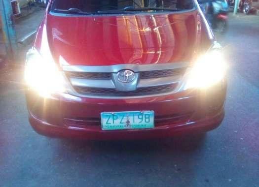 For sale Toyota Innova j 2008 Manual transmission