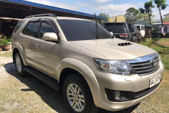 Toyota Fortuner V automatic intercooler turbo diesel 2014 model