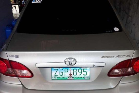 2007 Toyota Altis G 1.6 for sale