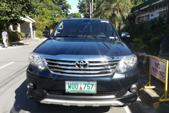 2012 Toyota Fortuner Gasoline 1st owned