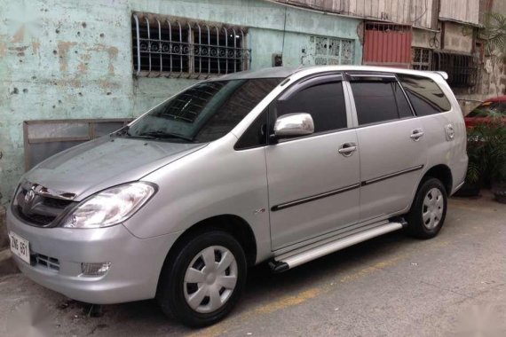 TOYOTA Innova j diesel 2008 model Manual