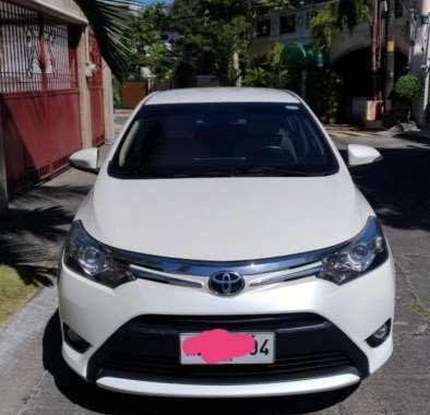 2015 Toyota Vios 1.5G VVT-I Engine White Pearl color