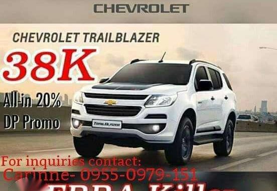 Chevrolet Trailblazer promotion 2019