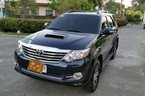 TOYOTA Fortuner G AT 2015 model 