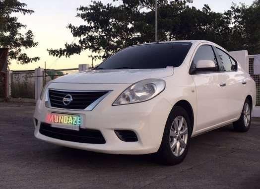 Nissan Almera 2013 White FOR SALE