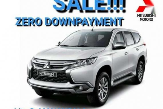 No Down Payment for 2019 MITSUBISHI Montero Sport GLX Manual Transmission