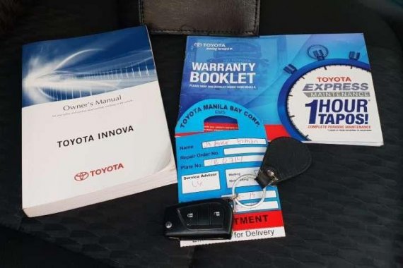 2016 Toyota Innova 2.0 E Automatic Transmission