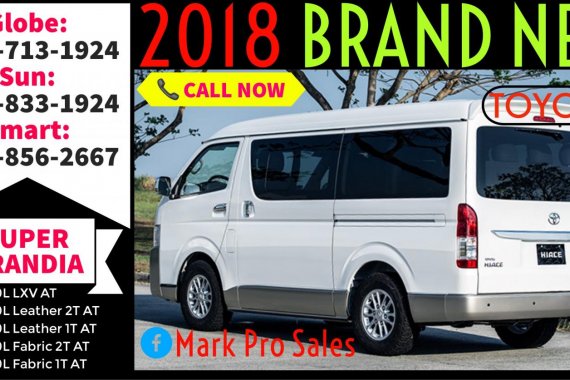 2019 Toyota Hiace Super Grandia 2T Leather AT