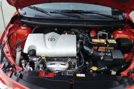 2017 Toyota Vios e 1.3 orange automatic dual vvti