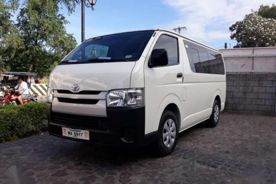 2017 Toyota Hiace Commuter Diesel MT