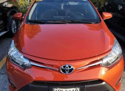 2017 Toyota Vios e 1.3 orange automatic dual vvti