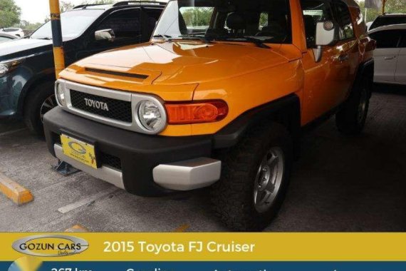 2015 Toyota FJ Cruiser Automatic 4.0L, V6 Gasoline Engine