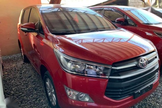 TOYOTA Innova 2.8 J 2018 Manual Red