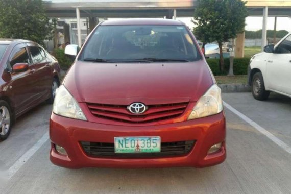 2009 Toyota Innova j Manual Diesel