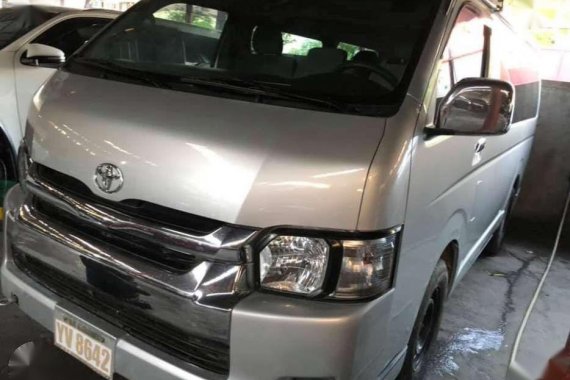 2016 Toyota Hiace Grandia SILVER Manual Transmission