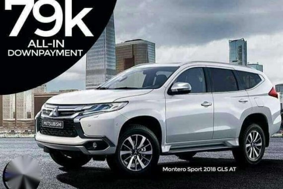 Mitsubishi Montero Sport gls 4x2 AT 2018 FOR SALE