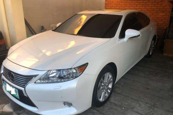 2013 Lexus ES350 XV60 12t km Pearl White