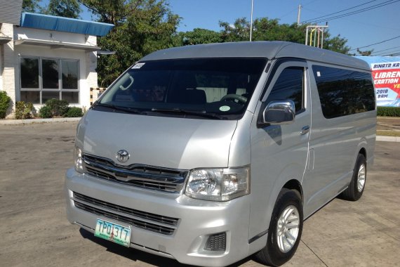  Toyota Hiace GL Gandia Van 2011 model Manual Diesel Lucena City