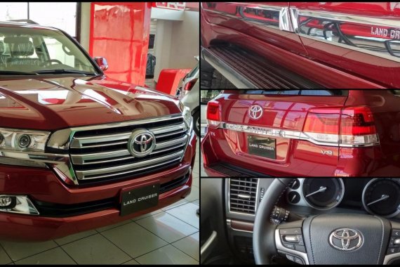 Red 2019 Toyota Land Cruiser Prado for sale in Manila 