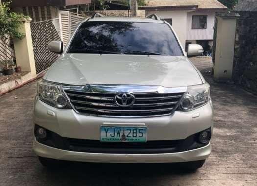 2012 Toyota Fortuner G Automatic Diesel for sale