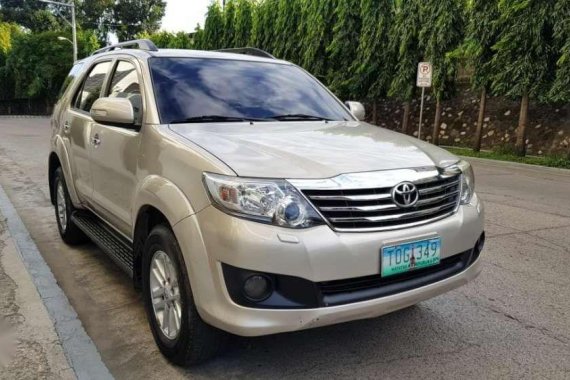 Toyota Fortuner G Automatic Diesel 2012