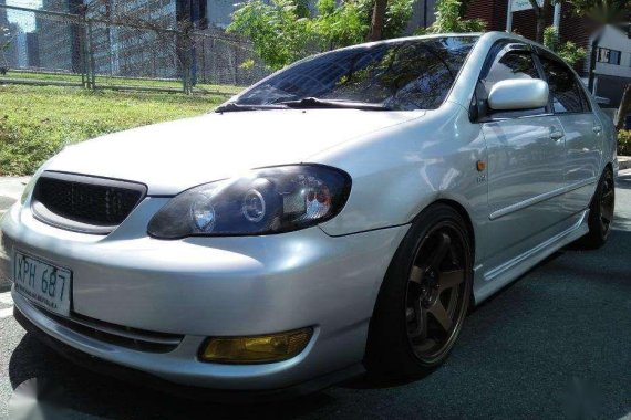 2004 Toyota Corolla Altis MANUAL