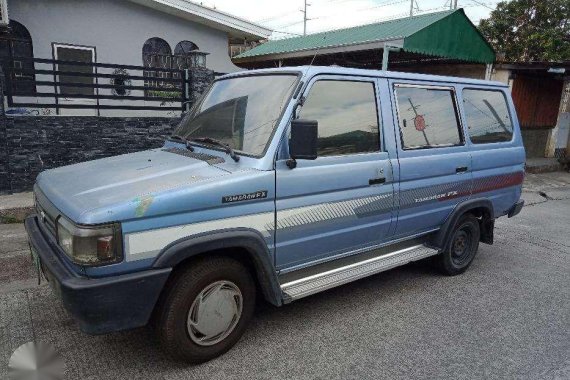 Toyota TAMARAW fx 96 model gas 5k engine GL