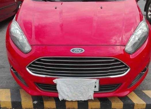 Red Ford Fiesta 2014 for sale