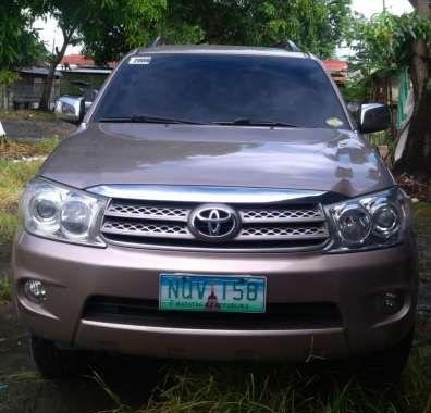 Toyota Fortuner diesel 2010 FOR SALE