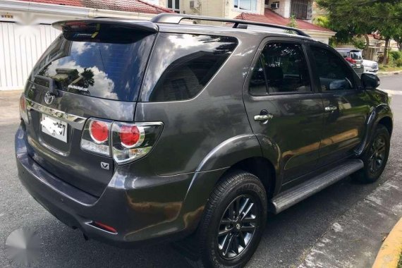 2015 Toyota Fortuner V Automatic Diesel Black Edition