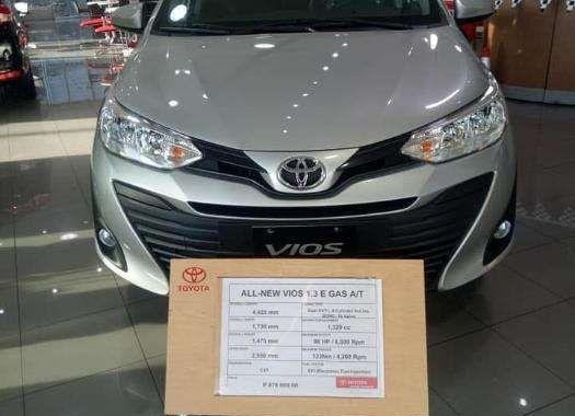 TOYOTA VIOS 1.3 E M/T 2019 ALL-NEW Dual VVTI