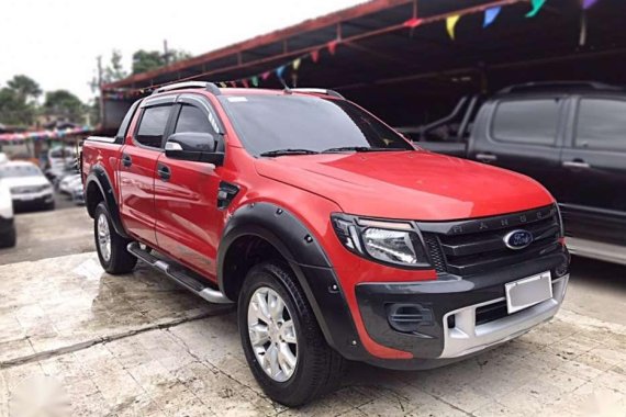 2014 Ford Ranger WildTrak 32L 4x4 Manual Transmission