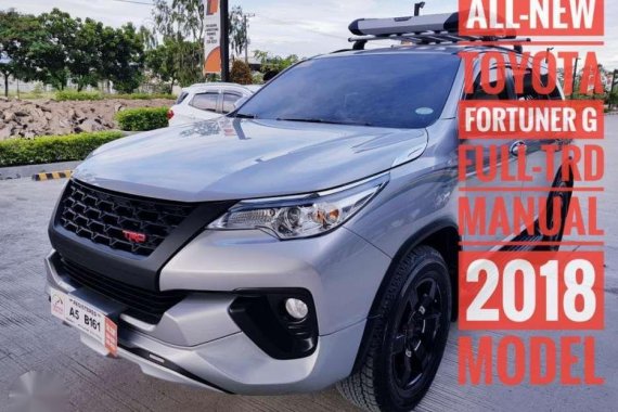 Toyota Fortuner G Full-TRD Manual (2 Months) 2018 Model