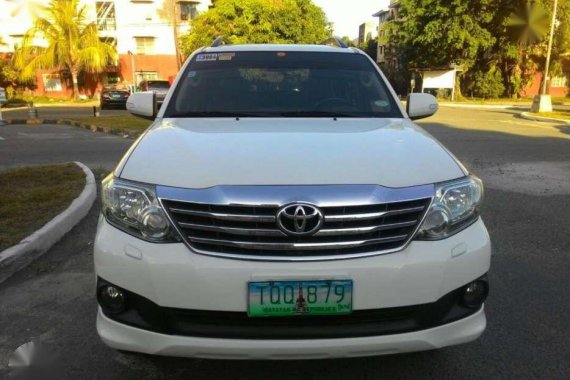 2012 Toyota Fortuner G diesel matic for sale