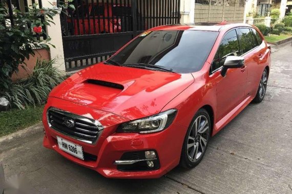 Subaru Levorg GTS October 2017 acquired