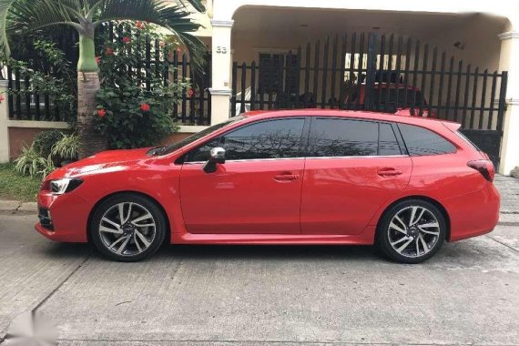 Subaru Levorg GTS October 2017 acquired