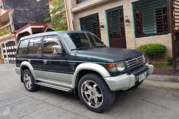 1997 MITSUBISHI Pajero disel local rush open s swap