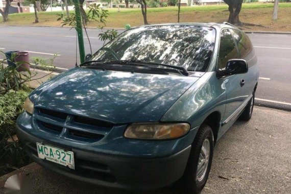 Selling my moms preloved 1996 Dodge Grand Caravan. 