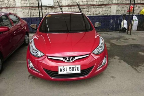 2015 Hyundai Elantra 1.6E Automatic Color Red