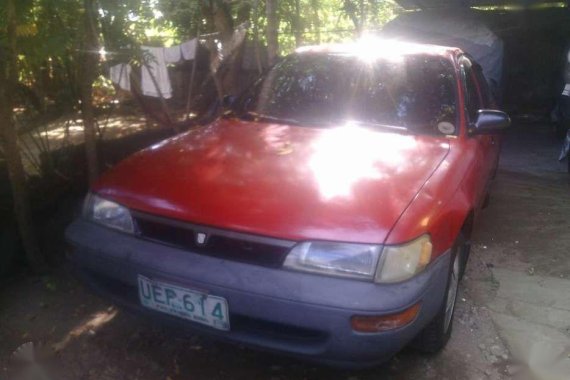 SElling Toyota Corolla xe 1996