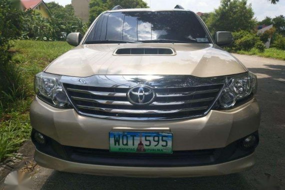 2014 TOYOTA Fortuner g Automatic FOR SALE