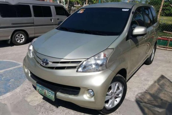 2013 Toyota Avanza 15G automatic top of the line 