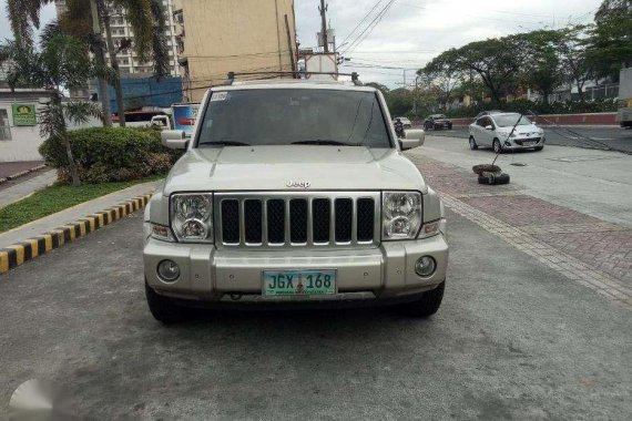 JEEP COMMANDER Oct 2009 locally purchased