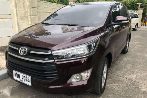 2016 Toyota Innova E 2.8 Diesel Automatic