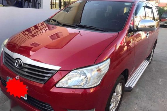 Toyota Innova E Manual transmisision 2013 model