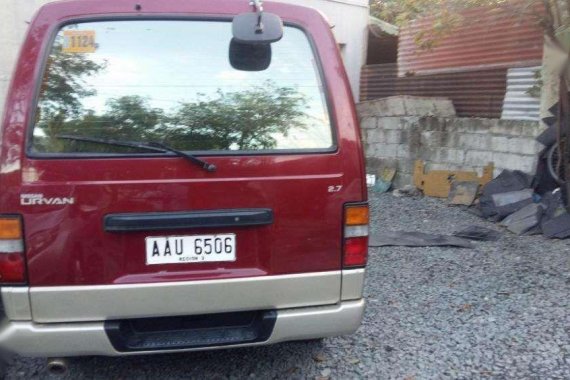 Nissan Urvan Escapade 2015 model FOR SALE
