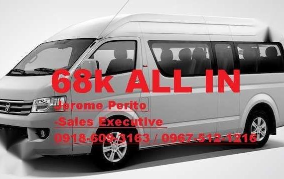 2019 Foton View Traveller FOR SALE