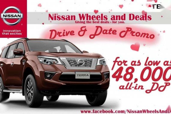 48K DP for 2019 New Nissan Terra 2.5L for sale